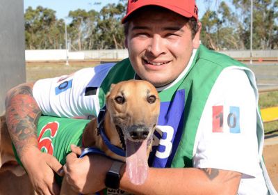 Orson Allen and trainer Correy Grenfell